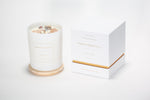 Load image into Gallery viewer, Pink Champagne - INSPIRE - Soy Wax Candle with Rose Quartz Crystals
