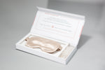 Load image into Gallery viewer, Sleep Eye Mask with Clear Quartz Crystals - Perfect for Meditation
